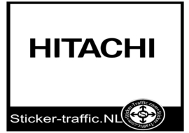 Hitachi sticker