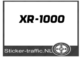 XR 1000 sticker