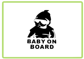 Baby on board sticker design 9
