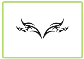 Tribal sticker design 44