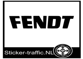 Fendt caravan sticker