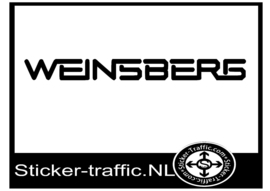 Weinsberg caravan sticker 60 cm lang x 6 cm hoog