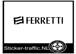 Ferretti sticker