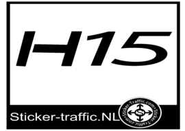 Linde H 15 sticker