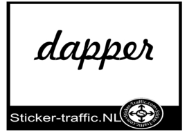 Dapper sticker