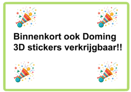 Doming stickers