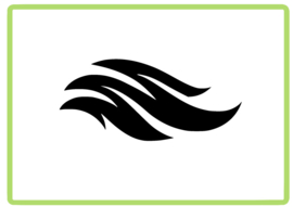 Vlammen sticker design 27