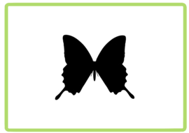 Vlinder sticker design 21