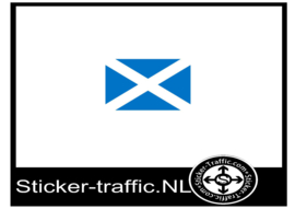 Schotland vlag sticker