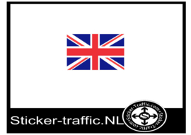 Engelse vlag sticker