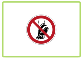 Metalen noppen sticker