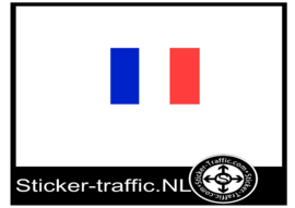 Franse vlag sticker