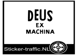 Deus design 3 sticker