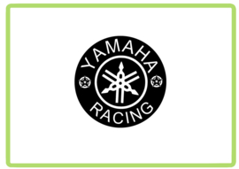 Yamaha racing rond sticker
