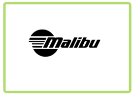 Malibu design 2 sticker