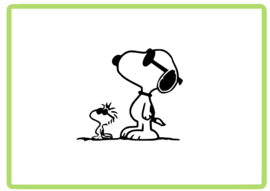 Snoopy sticker design 7