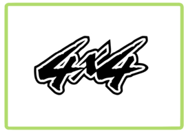 4X4 Off Road sticker design 2