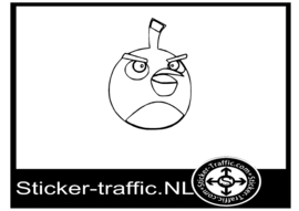 Angry Birds design 4 sticker