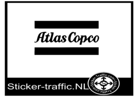 Atlas copco sticker.