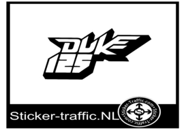 KTM Duke 125 sticker