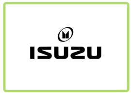 Isuzu logo sticker
