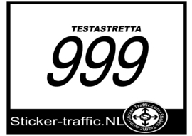 Ducati testastretta 999 sticker