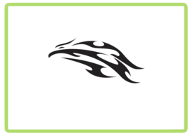 Tribal sticker design 1