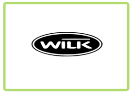 Wilk ovaal caravan en camper sticker