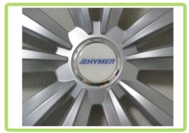 Hymer naafstickers