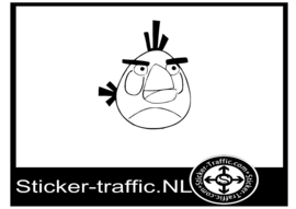 Angry Birds design 2 sticker