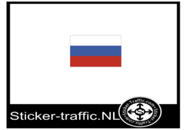 Rusland vlag sticker