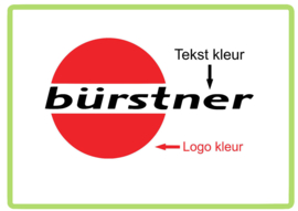 Burstner caravan en camper sticker