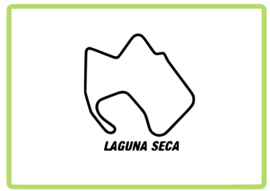 Laguna Seca circuit sticker