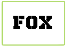 Fox sticker design 1