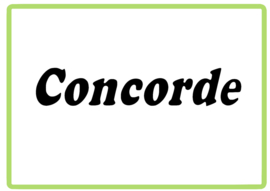 Concorde caravan en camper sticker