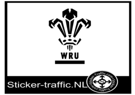 Wales rugby sticker