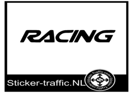 RACING remklauw sticker