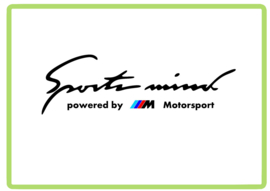 BMW sport mind sticker
