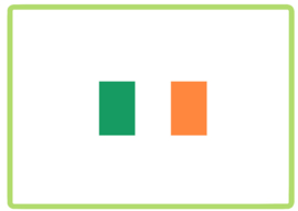 Ierland vlag sticker
