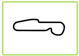 Leipzig Porsche testing centre circuit sticker