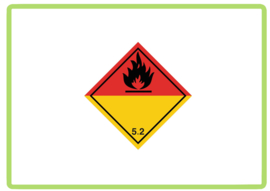 Organische peroxiden sticker