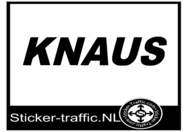 Knaus caravan sticker