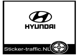 Hyundai logo sticker