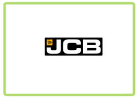 JCB full colour sticker