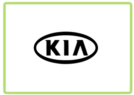 Kia logo sticker