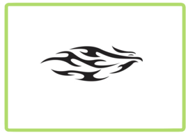 Tribal sticker design 2