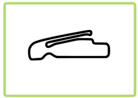 Leipzig Porsche testing centre 2 circuit sticker