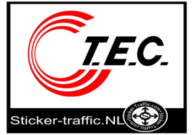 Tec caravan sticker