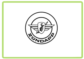 Zundapp logo sticker design 2