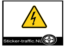 Elektriciteit sticker